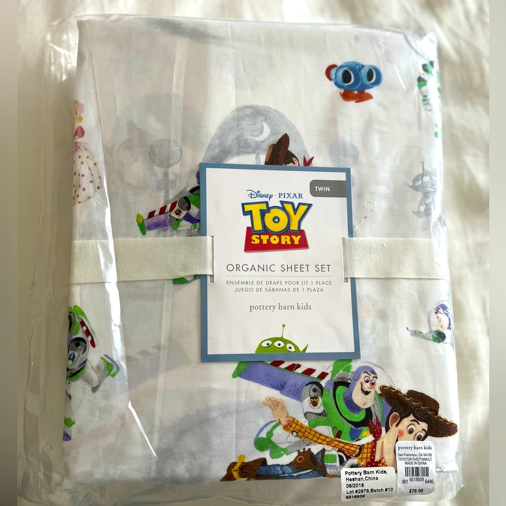 Brand New PB Kids Toy Story Sheet Set